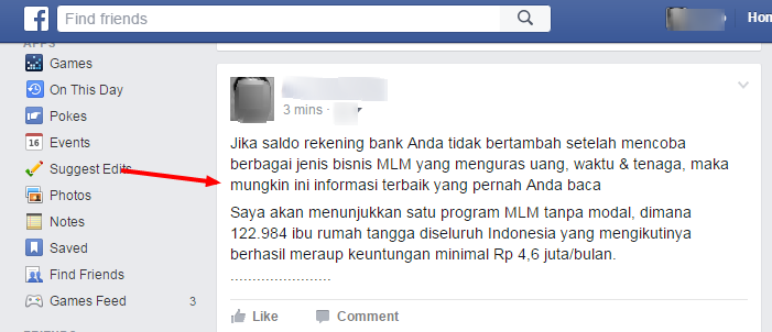 cara menjual barang di facebook