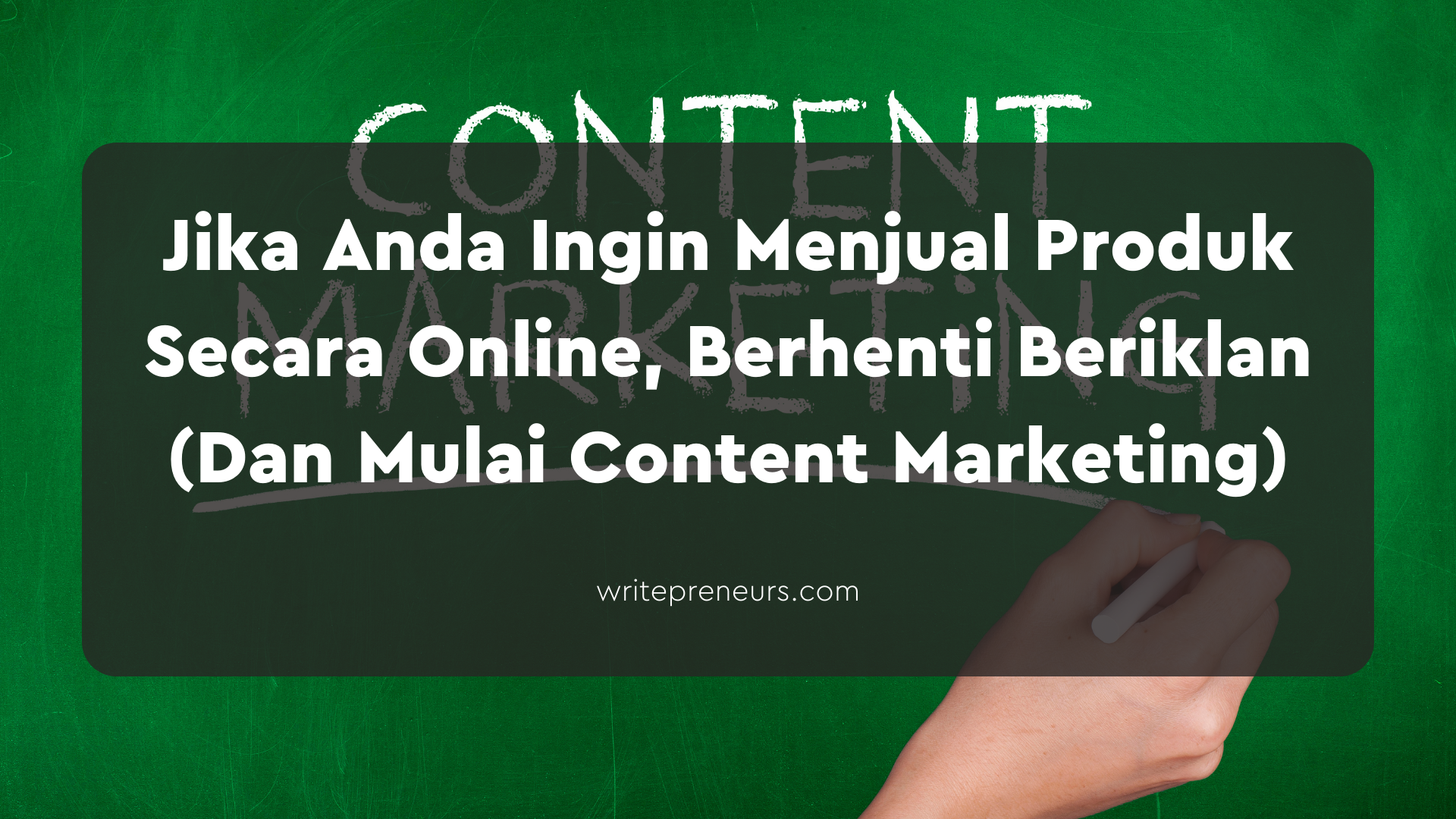 Panduan content marketing untuk pemula