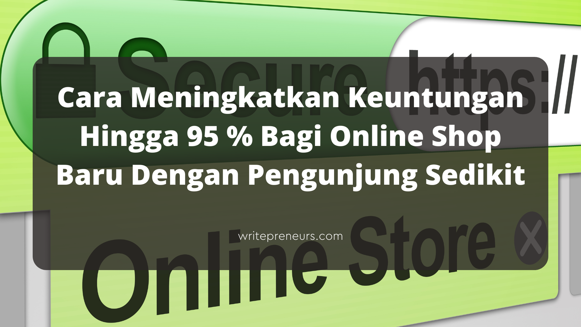 cara menjalankan online shop