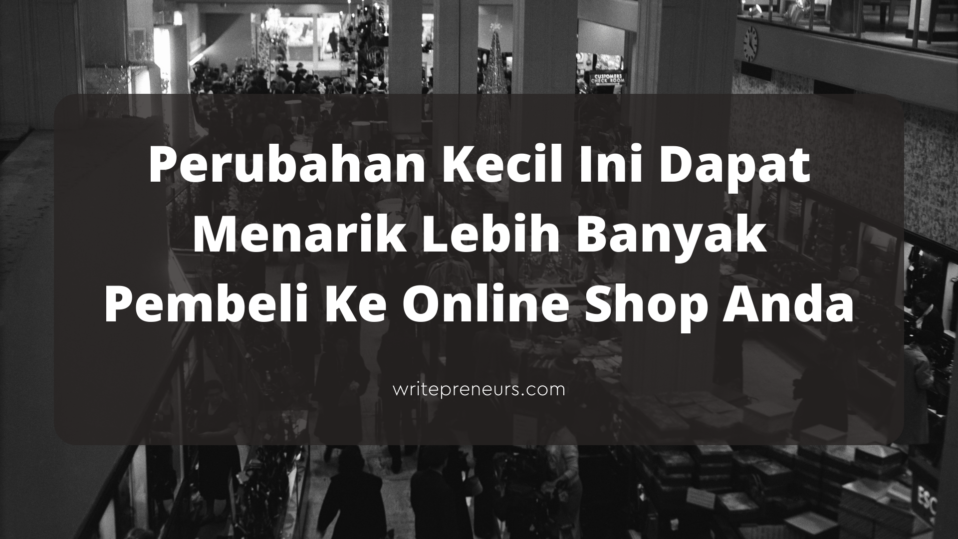 Cara menulis deskripsi produk dengan baik