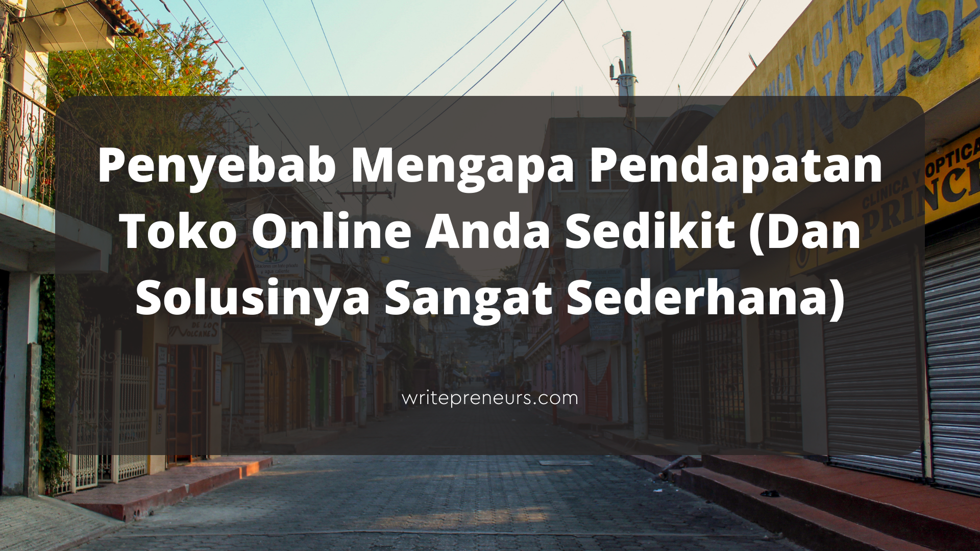 tips sukses jualan online